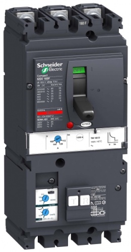 Автоматический выключатель 3П3Т TM160D VIGI MH NSX160B | код. LV430340 | Schneider Electric 